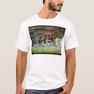 Autumn Amish Buggy Horse T-shirt