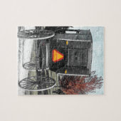 Autumn Amish Buggy Legpuzzel (Horizontaal)