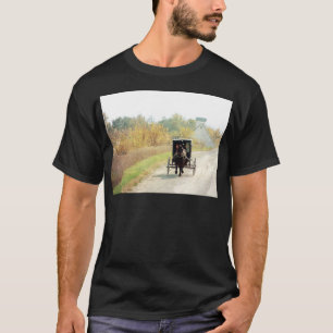 Autumn Amish Horse and Buggy T-shirt