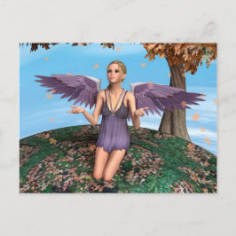 Autumn Angel Briefkaart