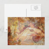 Autumn Angel Briefkaart (Voorkant / Achterkant)