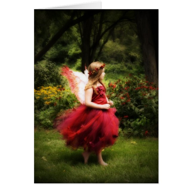 Autumn Angel Card (Voorkant)