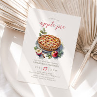 Autumn Apple Pie Baby shower