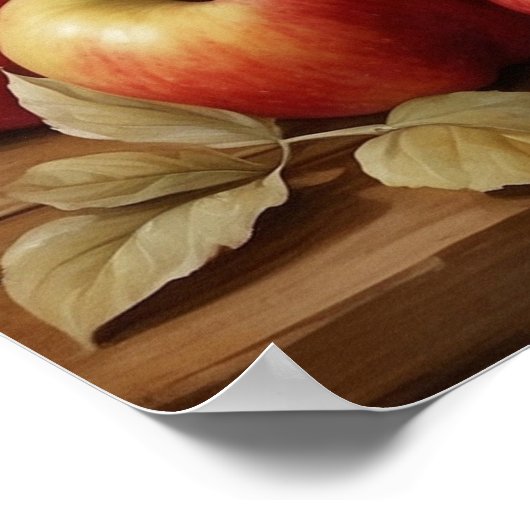 Autumn Apple Pie Poster (Hoek)