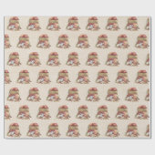 Autumn Apples and Mice Cadeaupapier (Vlak)