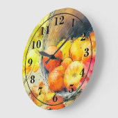 Autumn Apples Grote Klok (Hoek)