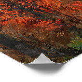 Autumn Arched Trees Poster (Hoek)