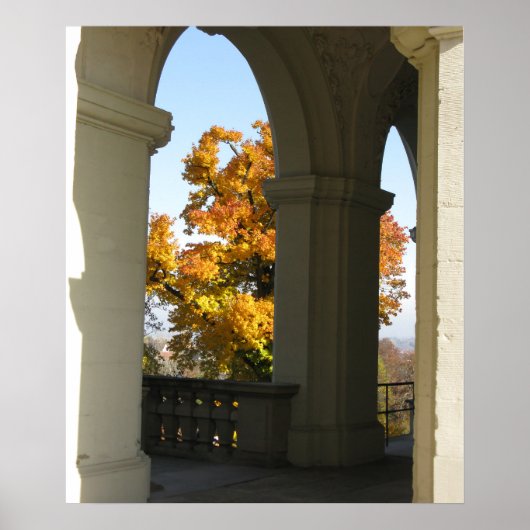 Autumn Archway Poster (Voorkant)