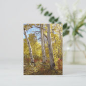 Autumn Aspen Briefkaart (Staand voorkant)