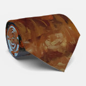 Autumn Aspen Medley Oranges Reds Yellows Blues Stropdas (Opgerold)