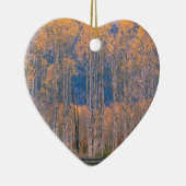 Autumn Aspen Splendor Jackson Hole Wyoming Keramisch Ornament (Rechts)