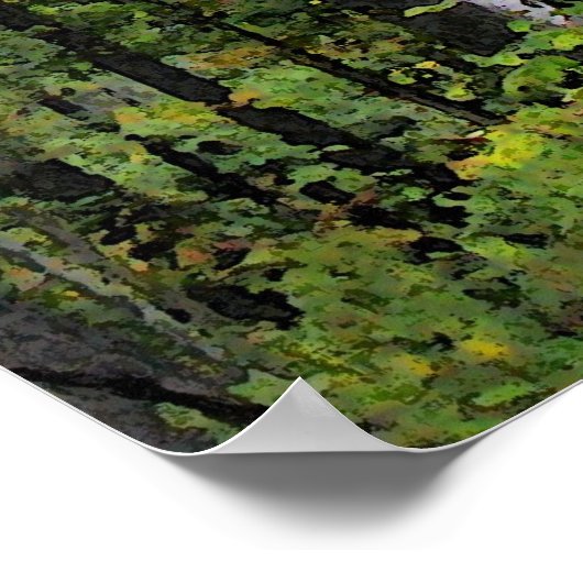 Autumn Aspens Poster (Hoek)