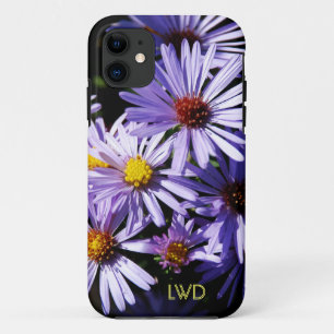 Autumn Asters Monogram Hoesje-Mate iPhone 5 Hoesje