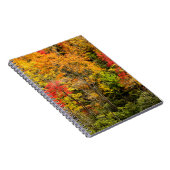 Autumn at Sims Pond North Carolina, Blue Ridge Notitieboek (Rechterzijde)