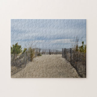 Autumn at the Beach Puzzle Legpuzzel