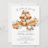 Autumn Baby brouwt Baby brunch Kaart (Voorkant)