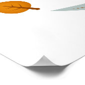 Autumn Baby Fox Poster (Hoek)