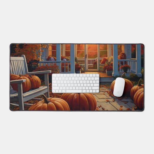Autumn Backyard Bureaumat (Keyboard & Muis)