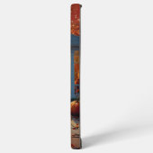 Autumn Backyard Samsung Galaxy Hoesje (Linkerkant)