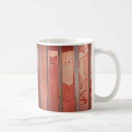 Autumn Bamboo Fence Mug - Japanese Elegance Koffiemok