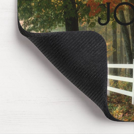 Autumn Banner Personaliseerd Muismat (Hoek)