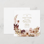 Autumn Baptism Uitnodiging (Voorkant / Achterkant)