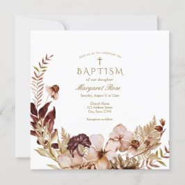 Autumn Baptism Uitnodiging