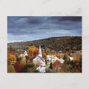 Autumn, Barnet, Vermont Briefkaart