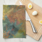 Autumn Batik Theedoek (Quarter Fold)