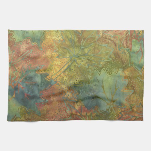 Autumn Batik Theedoek (Horizontaal)