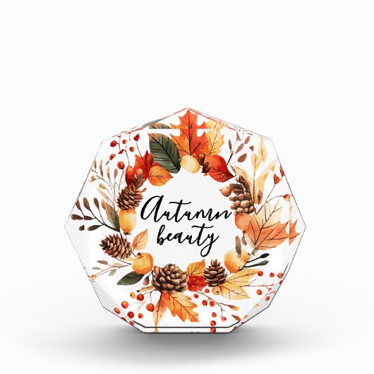 Autumn Beauty Fotoblokken (Voorkant)