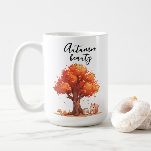 Autumn Beauty koffie mok (Met donut)