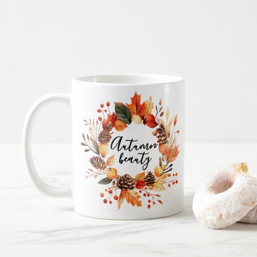 Autumn Beauty koffie mok (Met donut)
