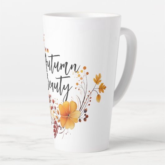 Autumn Beauty Latte Mok (Rechterhoek)
