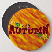 Autumn Beauty - Ronde Button 6,0 Cm (Voorkant /achterkant)