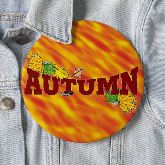Autumn Beauty - Ronde Button 6,0 Cm (In situ)