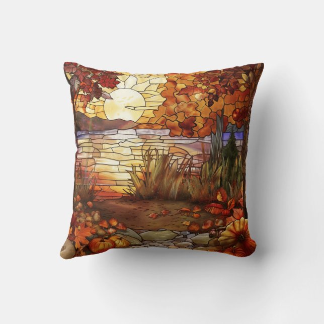 Autumn Beauty Sierkussen (Achterkant)