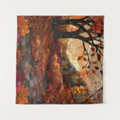 Autumn Beauty Tapestry Wandkleed (Voorkant (horizontaal))
