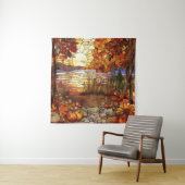 Autumn Beauty Tapestry Wandkleed (In situ)