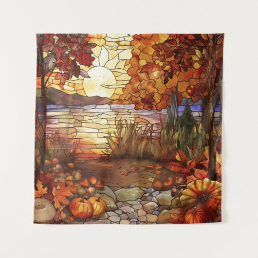 Autumn Beauty Tapestry Wandkleed (Voorkant)