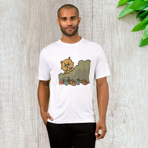 Autumn Beaver Mannen Actief T-shirt
