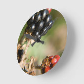 Autumn Berries Ronde Klok (Hoek)