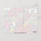 Autumn bessen bloemen briefkaart (Achterkant)