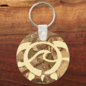 Autumn-BG-Turtle Sleutelhanger (Voorkant)