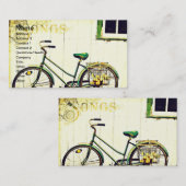 Autumn Bicycle Visitekaartje (Voorkant / Achterkant)