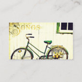 Autumn Bicycle Visitekaartje (Achterkant)