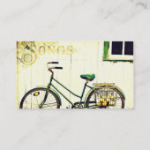 Autumn Bicycle Visitekaartje (Achterkant)