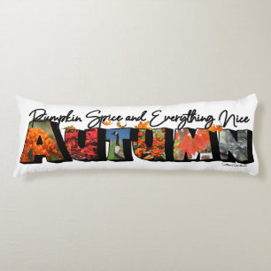Autumn Big Letter Body Pillow Lichaamskussen