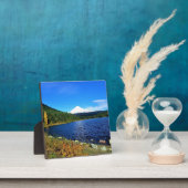 Autumn bij het meer van Trillium, OR Fotoplaat (Insitu)