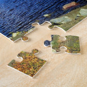 Autumn bij het meer van Trillium, OR Legpuzzel (Zijkant)